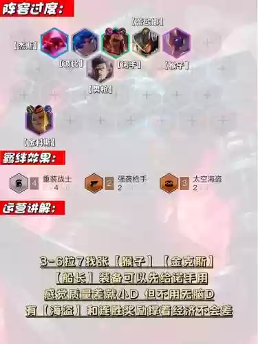 云顶之弈海盗阵容装备搭配插图1