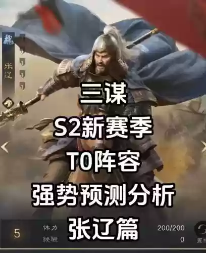 诸葛亮张辽阵容搭配插图