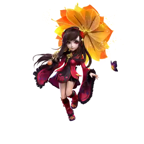 梦幻西游鬼潇潇动作图_1插图1