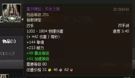 残破剑柄的装备插图1