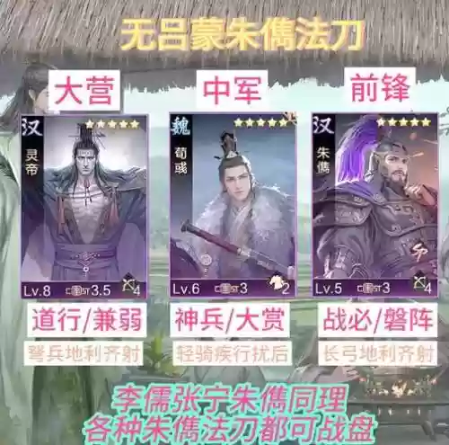 率土之滨国战组合阵容搭配，率土之滨国战怎么打插图