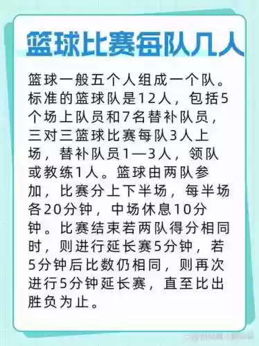 篮球球队阵容搭配表，篮球球队成员组成