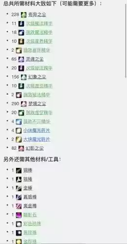 魔力手游7级装备配方，魔力手游附魔属性插图1