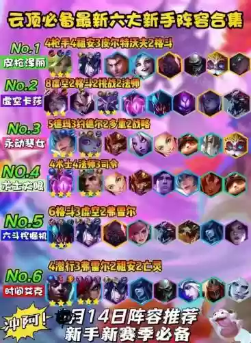 搭配季的阵容，阵容搭配2021插图