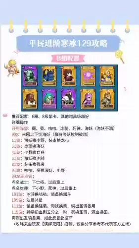寒冰守护阵容搭配，寒冰守护阵容搭配图插图