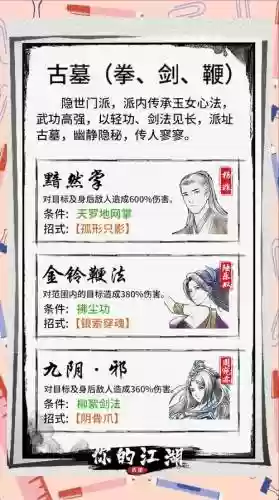 全民武侠最强阵容搭配，全民武侠最强阵容搭配推荐插图