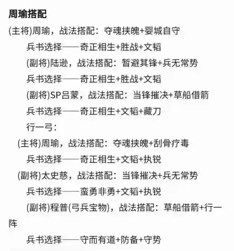 周瑜pk阵容搭配，周瑜配什么阵容插图