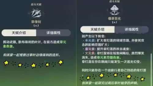 原神阵容搭配草，原神草主技能