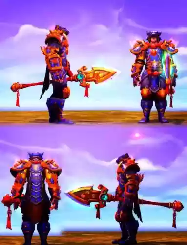 魔兽世界武僧史诗装备，魔兽世界武僧武器幻化推荐插图