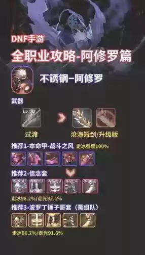 修罗领主之塔武器，修罗领主之塔武器搭配插图1