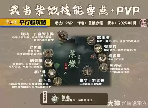 剑侠世界2武当角色技能搭配，剑侠世界2手游武当插图