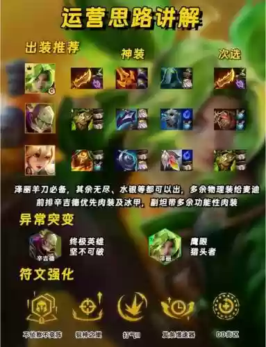 无限火力阵容搭配铭文，无限火力阵容搭配铭文怎么搭配插图