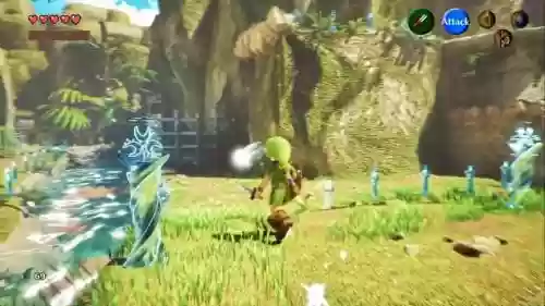 塞尔达时之笛装备画面，塞尔达传说时之笛装备插图