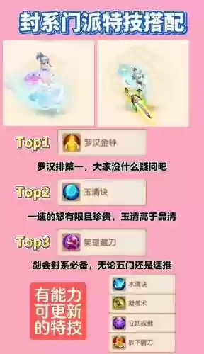 梦幻西游封系天地特技，梦幻西游封系必带特技插图