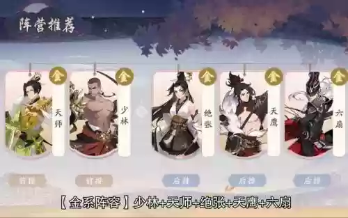 武林闲侠主流阵容搭配，武林闲侠角色排行插图1