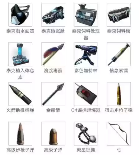 电脑版方舟武器大全,方舟端游武器插图 电脑版方舟武器大全,方舟端游武器插图